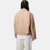 Carhartt WIP Fw24 W Dayton Jacket Triple Stitched Square Label Zipper Long Sleeve Collar Jacket Women jackets Peanut I034320-07E-4O