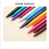 12 Farben mehrfarbig Schwarz Flüssiger Eyeliner Stift Wasserdichter Stift Lang anhaltendes Augen-Make-up Make-up Frauen Augen Kosmetik