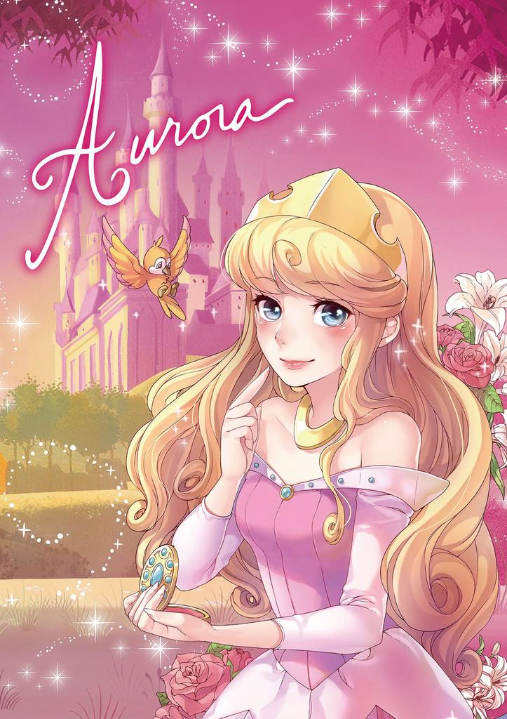 266 Piece Jigsaw Puzzle Sweet Bag Collection Sleeping Beauty Princess Aurora Gyutto Series [Stained Art] (18.2x25.7cm)
