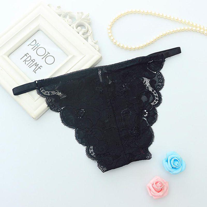 Thin Women Underwear Solid Sexy Lingerie Panties For Women String Thongs Seamless G-String Briefs