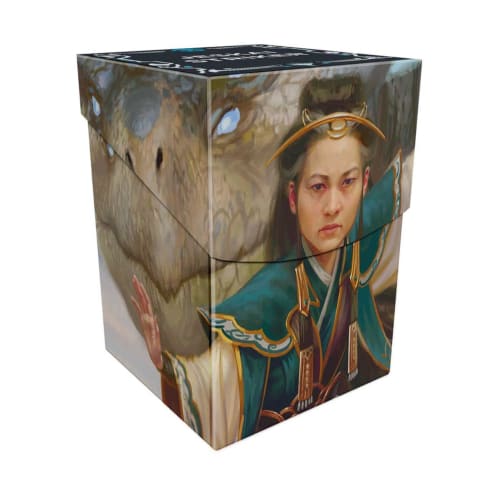 

Ultra Pro - Tarkir Dragonstorm, Sico and Narset, Unified/Ersha Tri-Fold Master (Jesse Striker Commander Deck), 100+ Deck Box, Magic: The Gathering, De