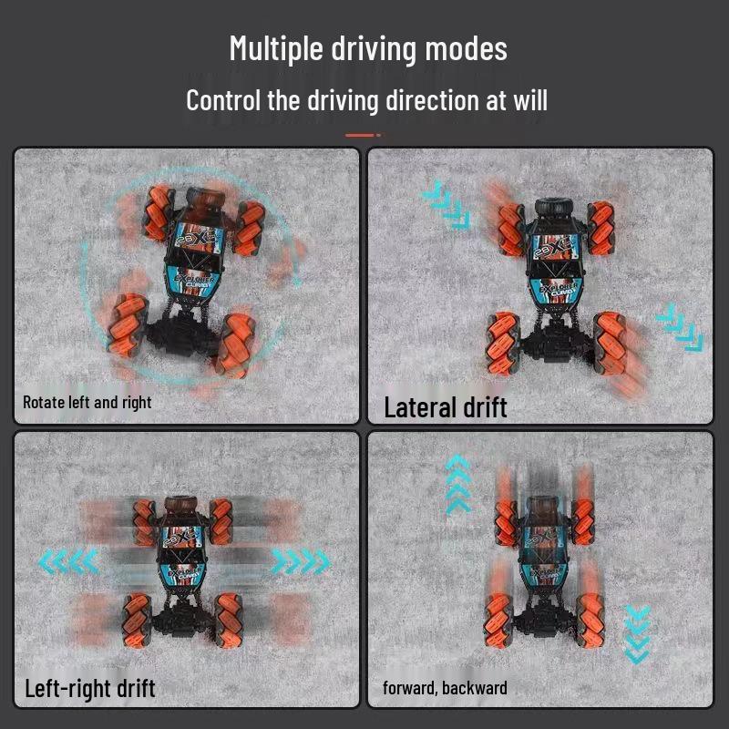Cross-Border Electric Alloy Climbing Car - Durable Remote Control Off-Road Toy with Water Bomb Feature for Kids