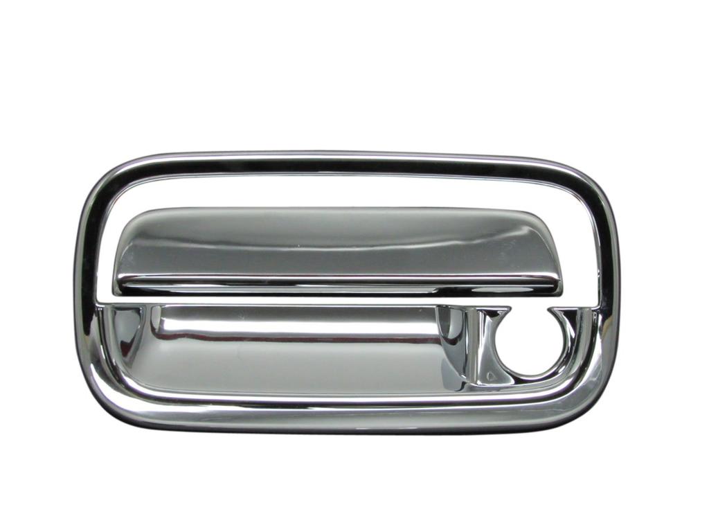 BRIGHTZ Chrome Door Handle Covers and Rear Hatch Knob Plate Set for Toyota Hijet Cargo S331V with and 331 Hijet S321V, [REA-DHC-028] (Compatible S321,