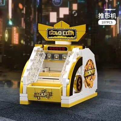 House Building Blocks Mini City Store Street View Snack Street Children'S Toys Boys And Girls Gifts Compatible With