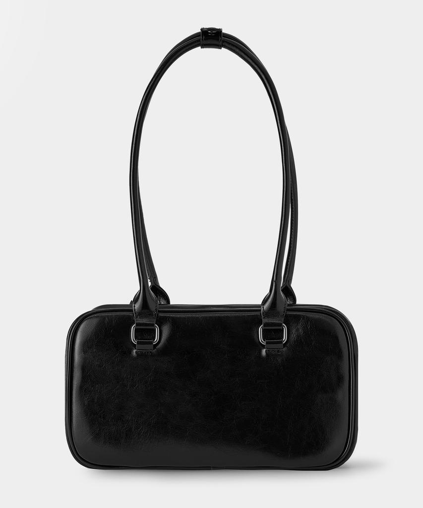 Euggen Flap Pocket Baguette Bag_Black
