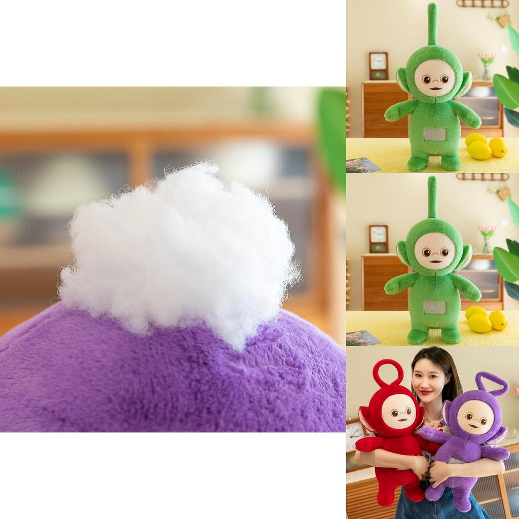 Živé barvy Teletubbies Dipsy Po Tinky Winky Laa-laa Plyšová hračka Stojící panenka Dětský vánoční dárek