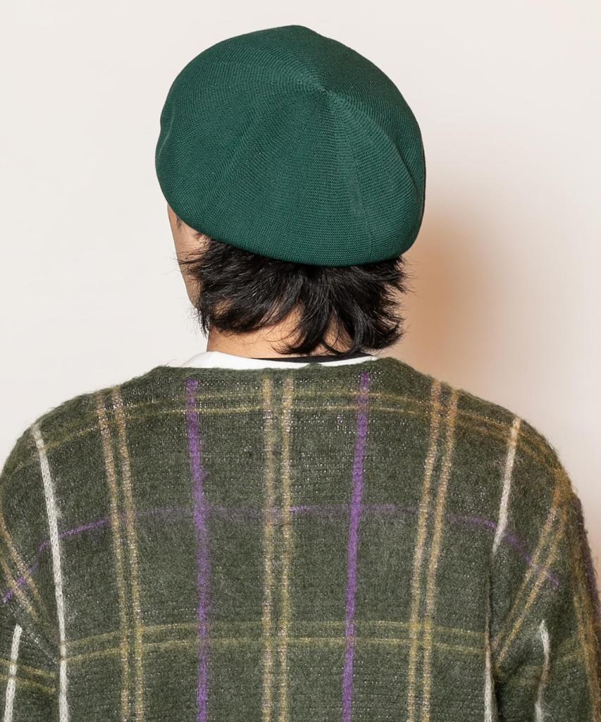 [Kashira] Beret for Daily Use, Casual, Springsummer, Adjustable Size, ZKN02586, Men's, BLACK, Free Size