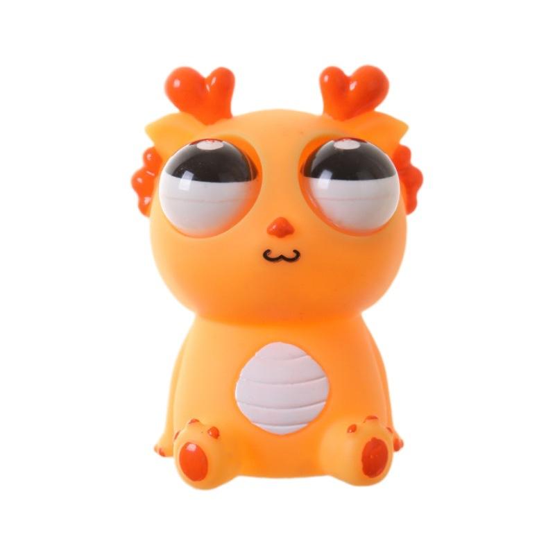 Stress-relieving Toy: Pinching Fun Eye-Popping Dragon Relaxation Toy