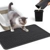 Large Size Cat Litter Mat Pet Toilet Waterproof Double-layer Anti Slip Sand Cat Washable Mat Cleaning Mat Pet Cleaning Products