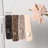Pearl Fuzzy Collar Neck Warmer Winter Women's Scarf Neck Guard Versatile Imitation Rex Rabbit Fur Plush