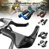 Bicycle Handlebar Grip Ergonomic Anti-Skid Lock-on Handle Cover Aluminum Alloy Rubber Grip MTB Bike