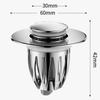 Copper Core Floor Drain Filter Mesh Hair Trap Anti-clog Pop Up Drain Filter Sealing Cover Multifunctional Sink Strainer Plugs
