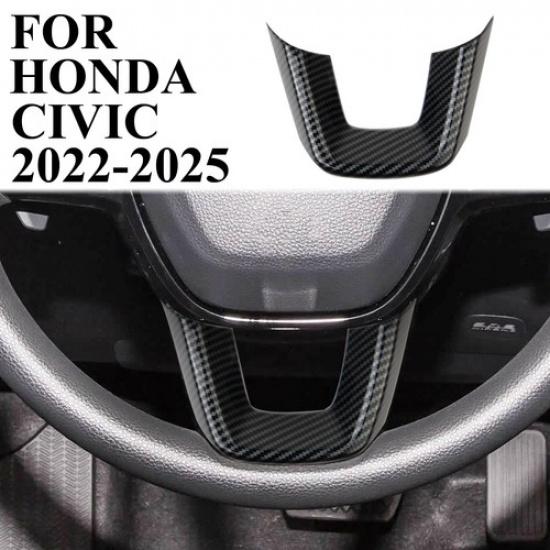 Carbon Style Central Control Steering Wheel Trim Cover For Honda Accord/HR-V/CRV