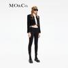 MO&Co. 2024 Spring Tweed Jacket with Metal Trim