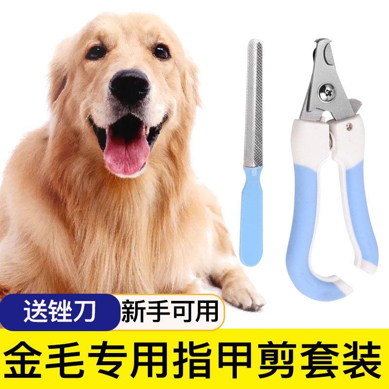 

Golden Retriever Dog Nail Scissors Nail Piercing Device Special Nail Clippers Nail Scissors Nail Clippers Pet Supplies Golden nail scissors Suit small size (length 14cm)