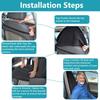 Universal Waterproof & Sweatproof Vehicle Seat Cover - Terry Cloth, Dustproof, Four Seasons Compatibility, Sports Seat Cushion