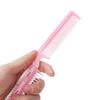 Plastic Durable Hairdressing Tool Fur Cleaner Disassembled Cut Thinning Cat Brush Pet Hair Trimming Grooming Comb Dog Scissor