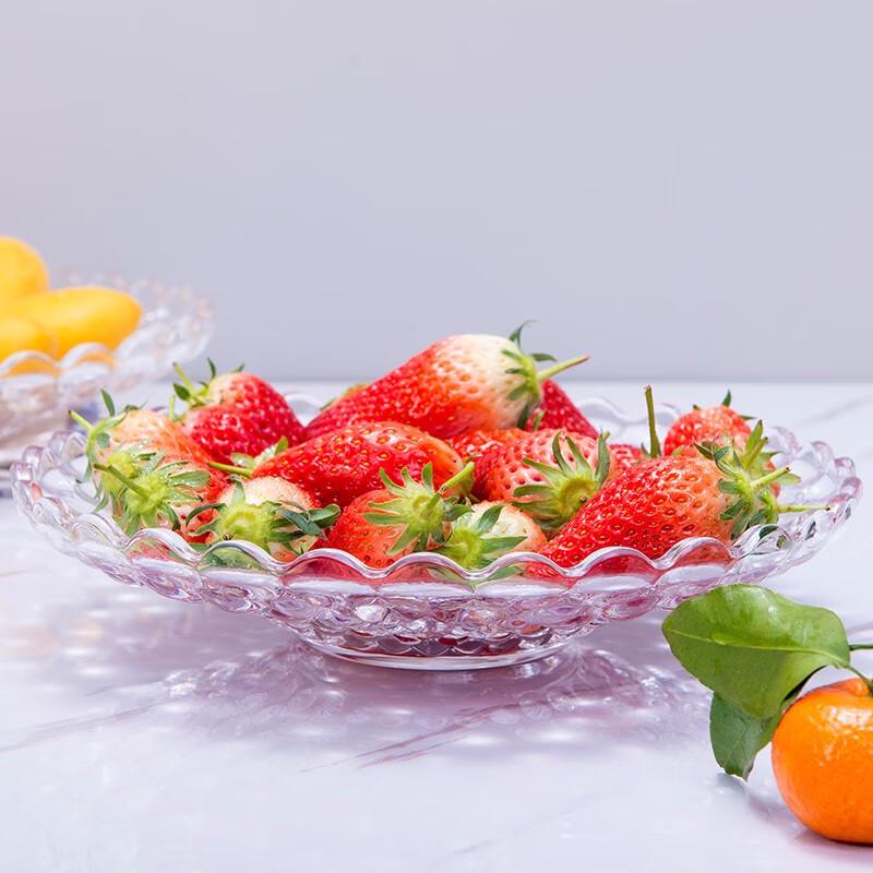 T101 9.25-inch Glass Fruit Plate