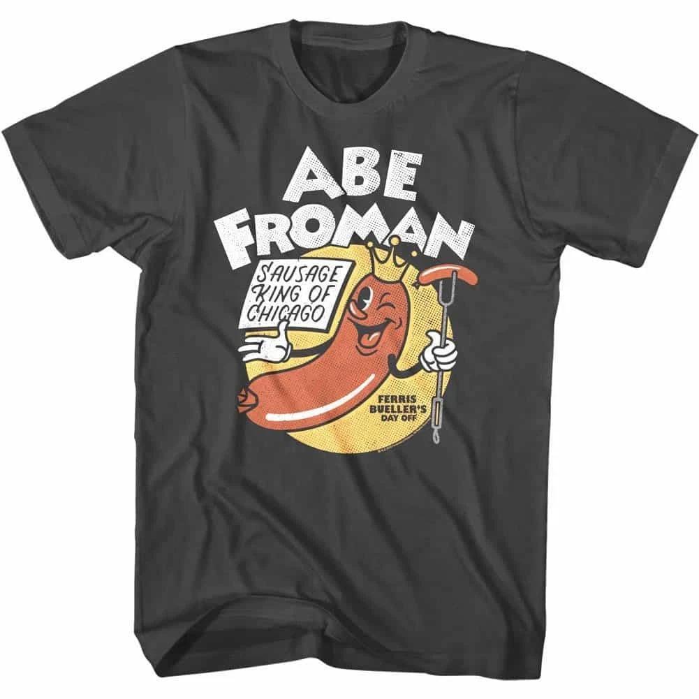 

Ferris Bueller Abe Froman Sausage King Men s T Shirt M