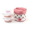 Lock&Lock Microwavable Glass Food Storage Container Set