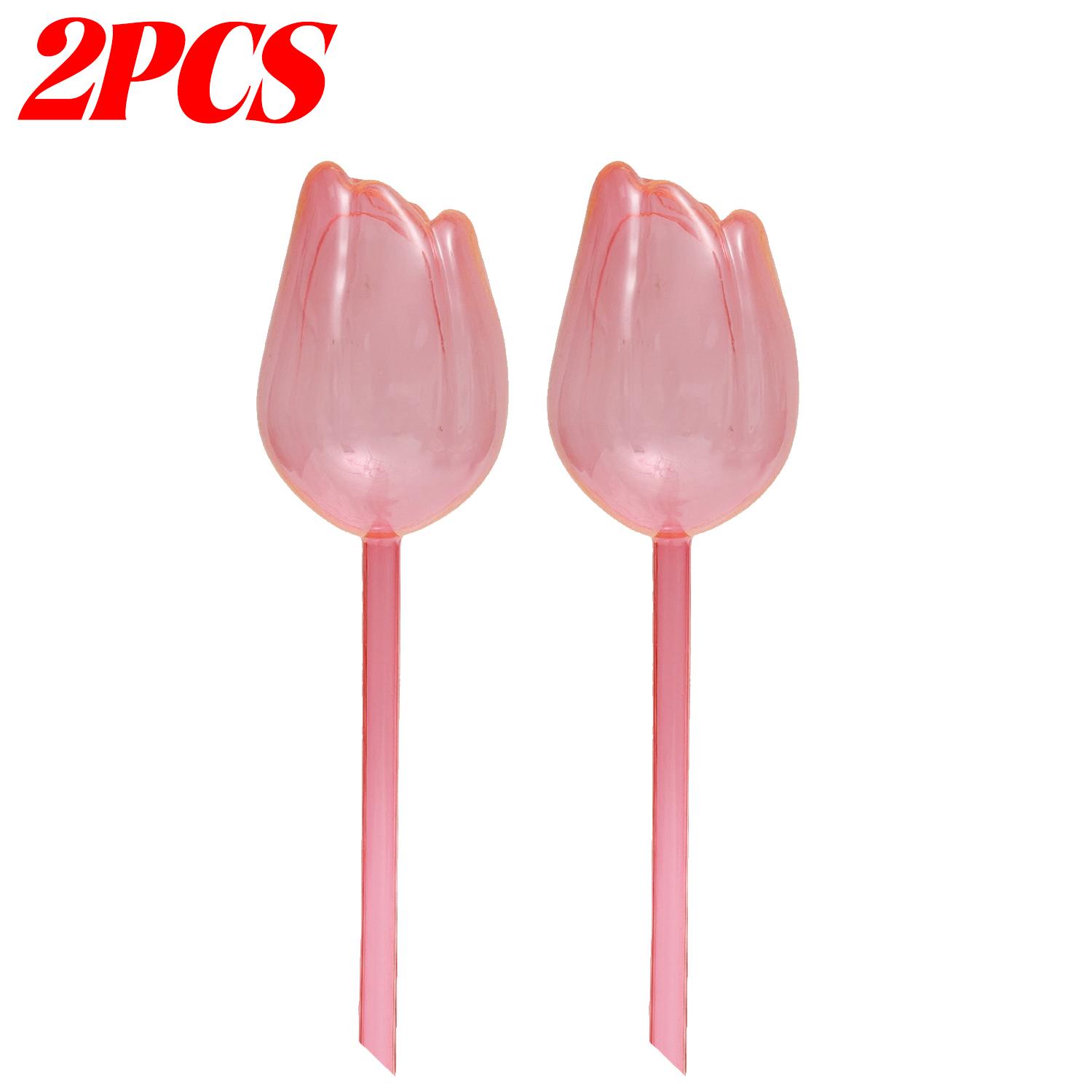 

8Pcs Self Watering Tool Self Watering Tool Automatic Drip Irrigation Supplies Dripping Water Devices for Potted Plants Flower Champagne color,2pcs