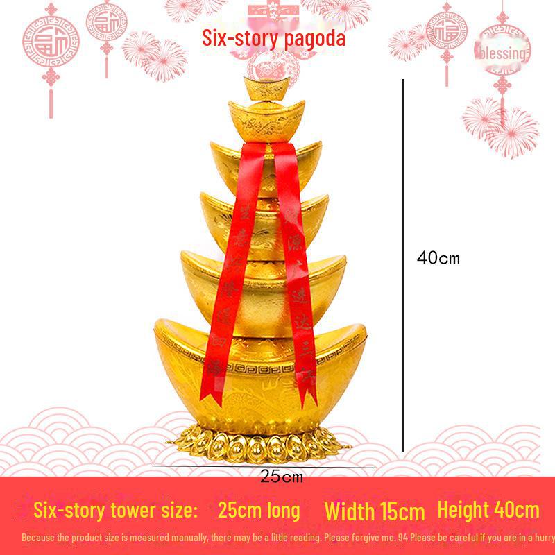 Gold Ingots Simulation & Props: New Year Candy Box, Spring Festival Décor, Wealth-Attracting Wedding Ornaments