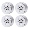4pcs 1.9'' Aluminium Alloy Wheel Rims Hubs for 1/10 RC Crawler for   SCX10  (White )