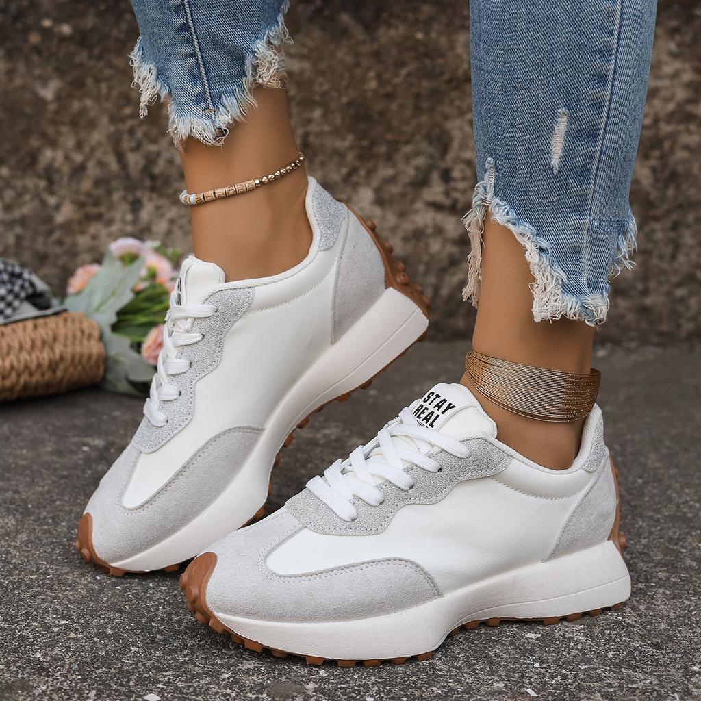 Fashion Sneakers Women Causal Walking Shoes Woman Summer Fashion Mesh Breathable Lace Up Sports Platform Shoes for Women Designer Shoes