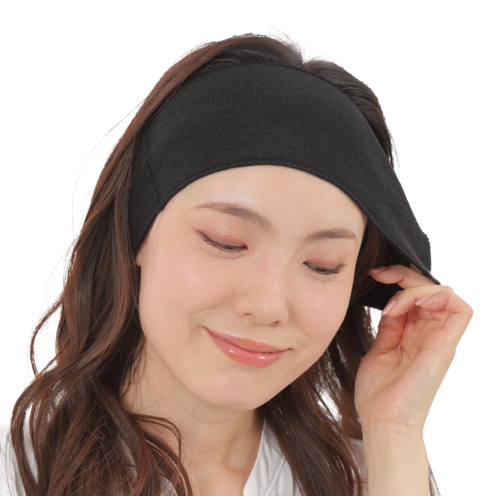 

Шелковые Удобные Наушники для Холодной Погоды Тюрбан Сделано из Кожи Серый Шелк для Лица Чувствительный к Поту Блестящий Черный 100% Повязка на Голову, для Сна, Защита,