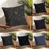 Dreamy Romantic Constellation Pattern Pillow Case Linen Pillow Case Sofa Home Decor Cushion Cover Cushion Cove