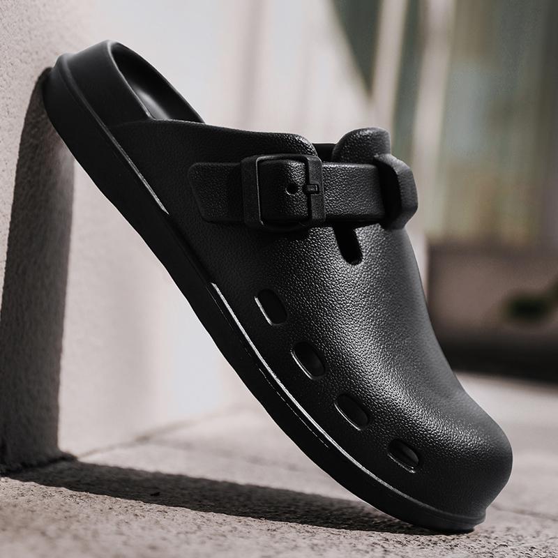 Men's Slippers Summer Anti Slip Lightweight Comfortable Designer Sandals Garden Shoes Soft Soled Waterproof Beach Sandals