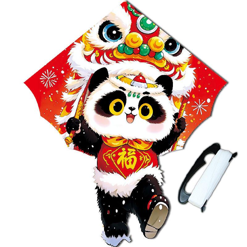 

Panda Kite With Printing For Tourism Souvenir And Gift 1.2m