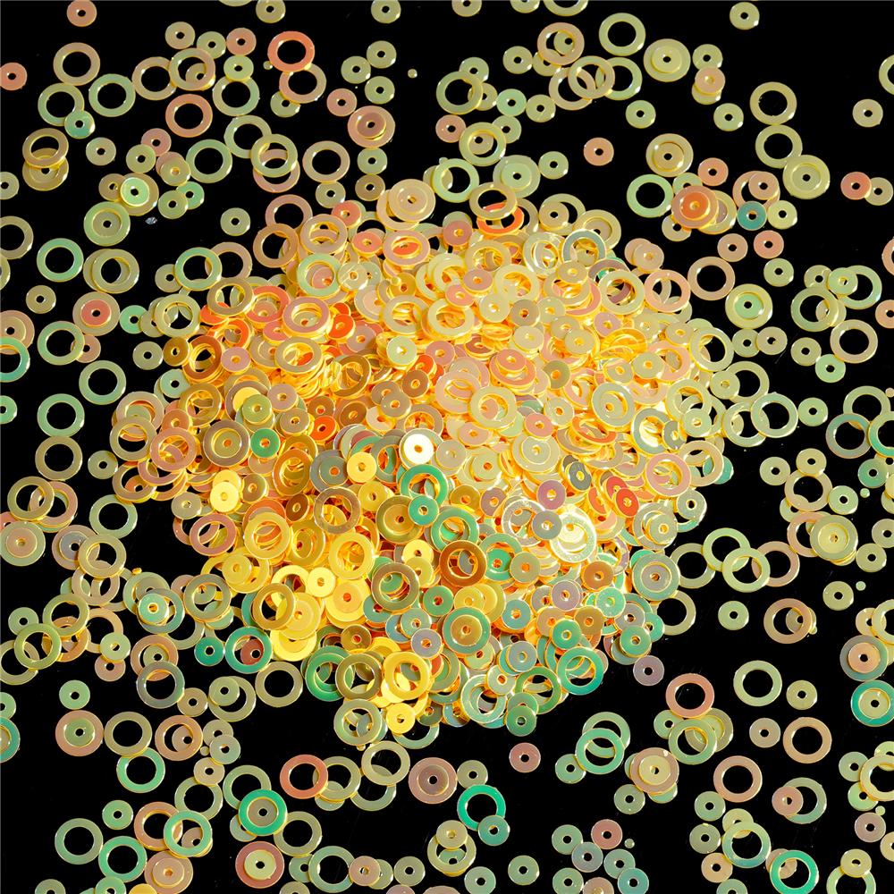 10g/Lot Holographic Bubble Glitter For Resin Filler Hollow Circle Sequins Epoxy Resin Fillings Resin Shaker Filler DIY Crafts