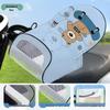 Electric Vehicle Sunshade Handlebar Covers: Waterproof, Windproof & UV-Protective