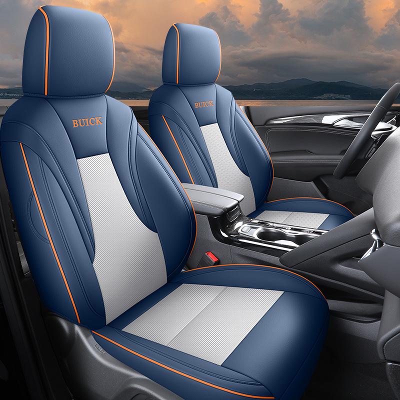 Buick Envision S Leather Car Seat Cushion - Universal Fit for All Seasons, 5-Seater