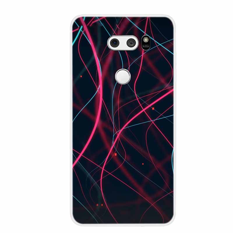 For LG V30 Cases v30 Plus V50s Clear Soft TPU Silicone Phone Cases For LG V50S Thinq / G8X Thinq Back Cover For LGV30 V 30 V 50S