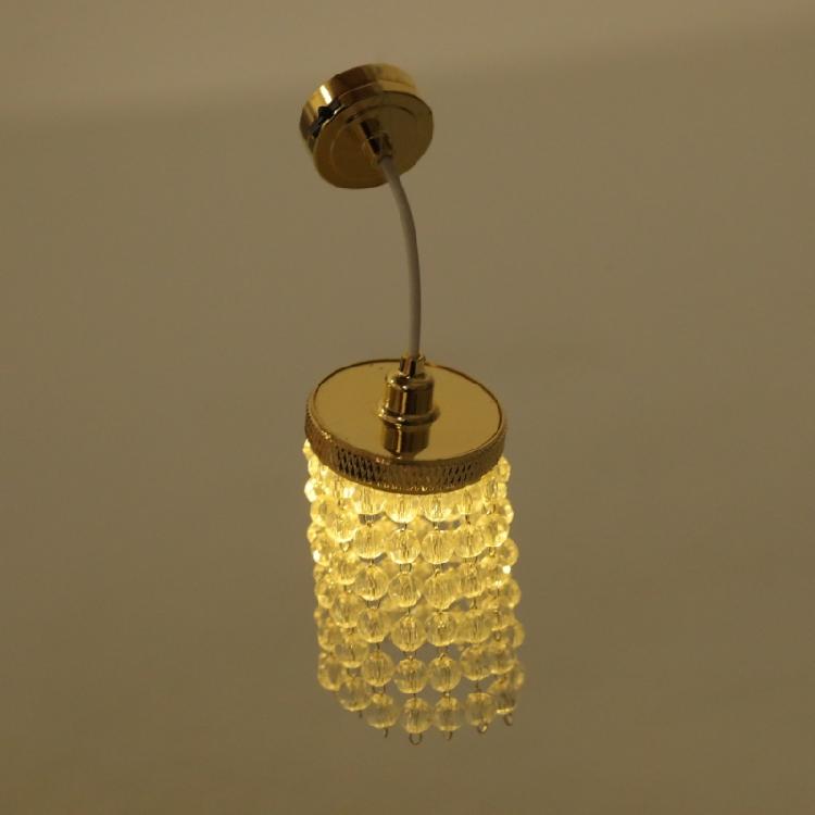 Doll House Ceiling Lamp Model Furniture Model Accessories Teenager Girls for 1:12 Dollhouses Living Room Decorations