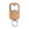 1Pcs Wood Stainless Steel Beer Bottle Opener Baptism Gift Wedding Party Guest Keychain Opener