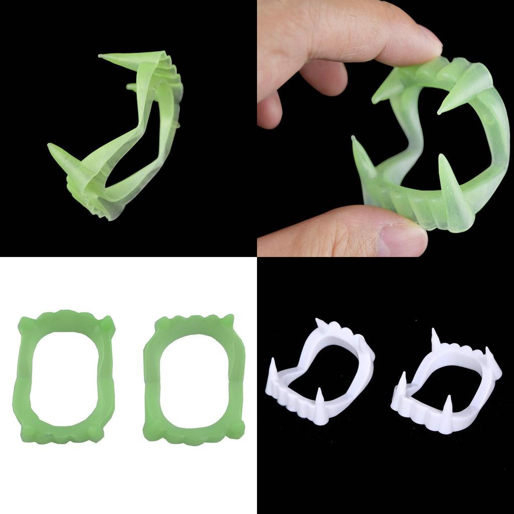 Halloween Accessories Costume Vampire Dentures Zombie Ball Decoration Cos Prop