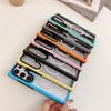 Applicable to Samsung S25Ultra contrasting color Macaron magnetic mobile phone case all-inclusive S24Plus anti-drop protective case S24