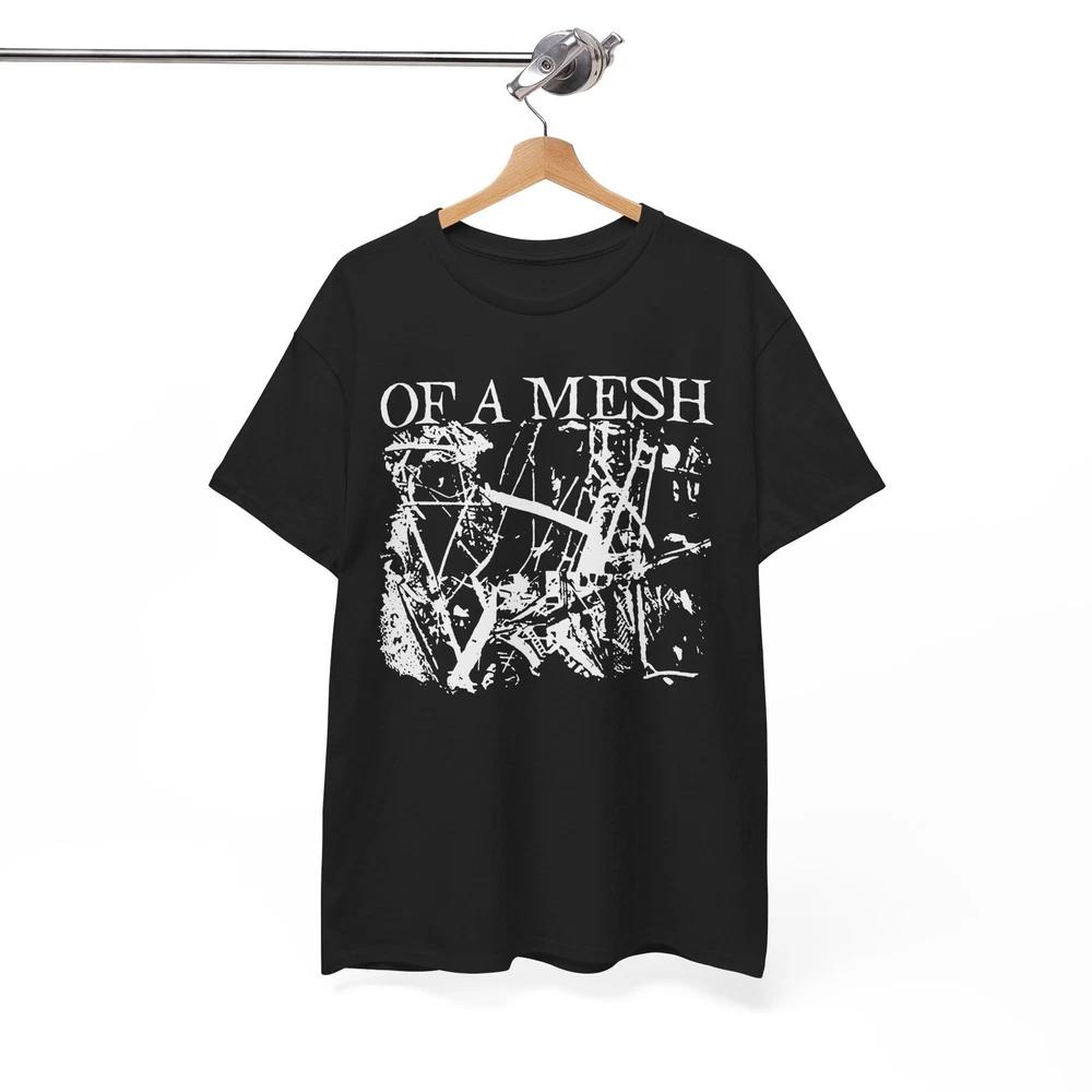 

Сетчатая футболка, Нью-Йоркский Deathrock, Музыкальный Post Punk Goth Rock, Унисекс футболка XL