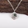 Green Tourmaline Handmade Gemstone Pendant, 925 Solid Sterling Silver Pendant Antique Jewelry, Pendant For Engagement Gift