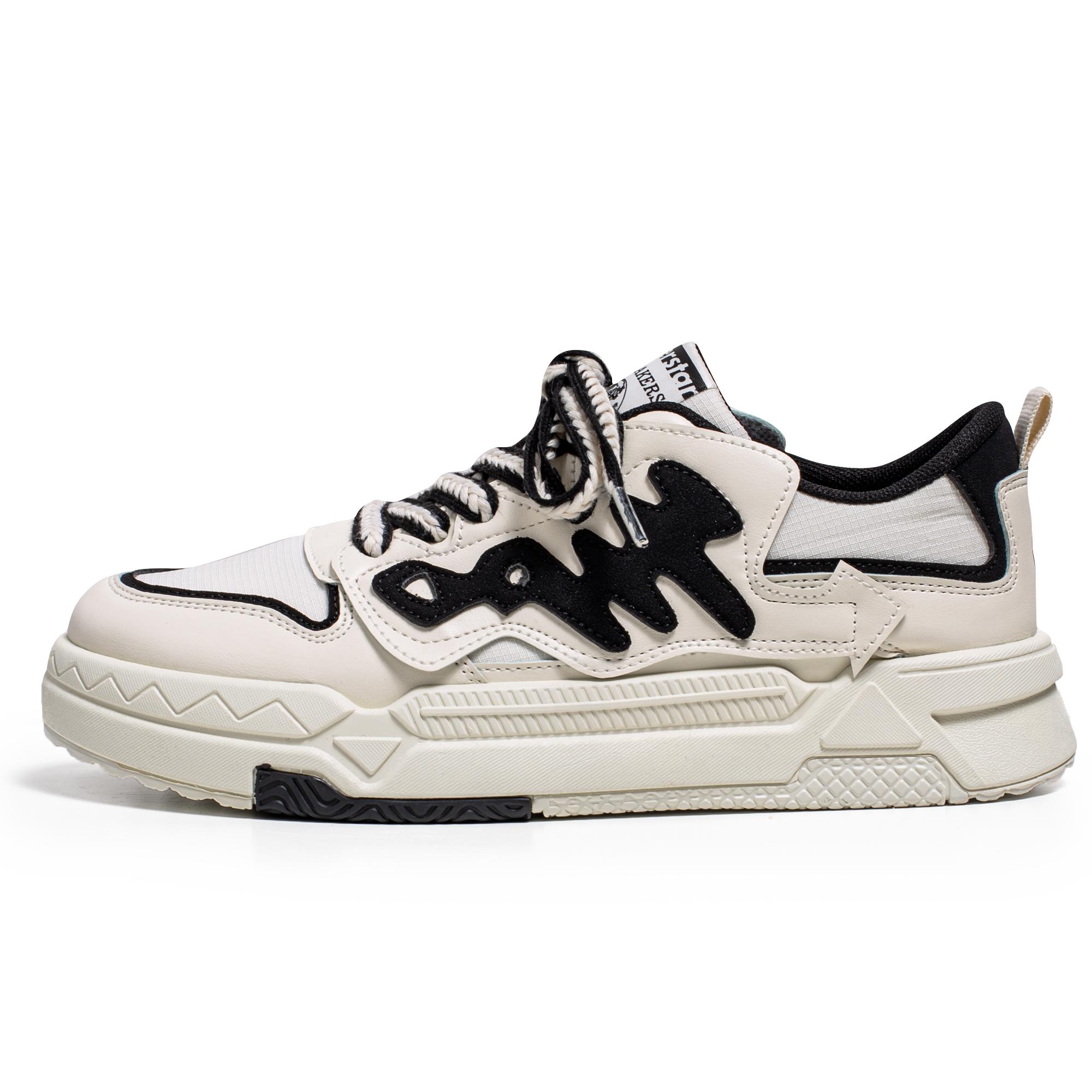 

Модные вулканизированные кроссовки, мужские массивные прогулочные туфли в британском стиле, повседневные мужские кроссовки, спортивные баскетбольные кроссовки в уличном стиле 39 чёрный