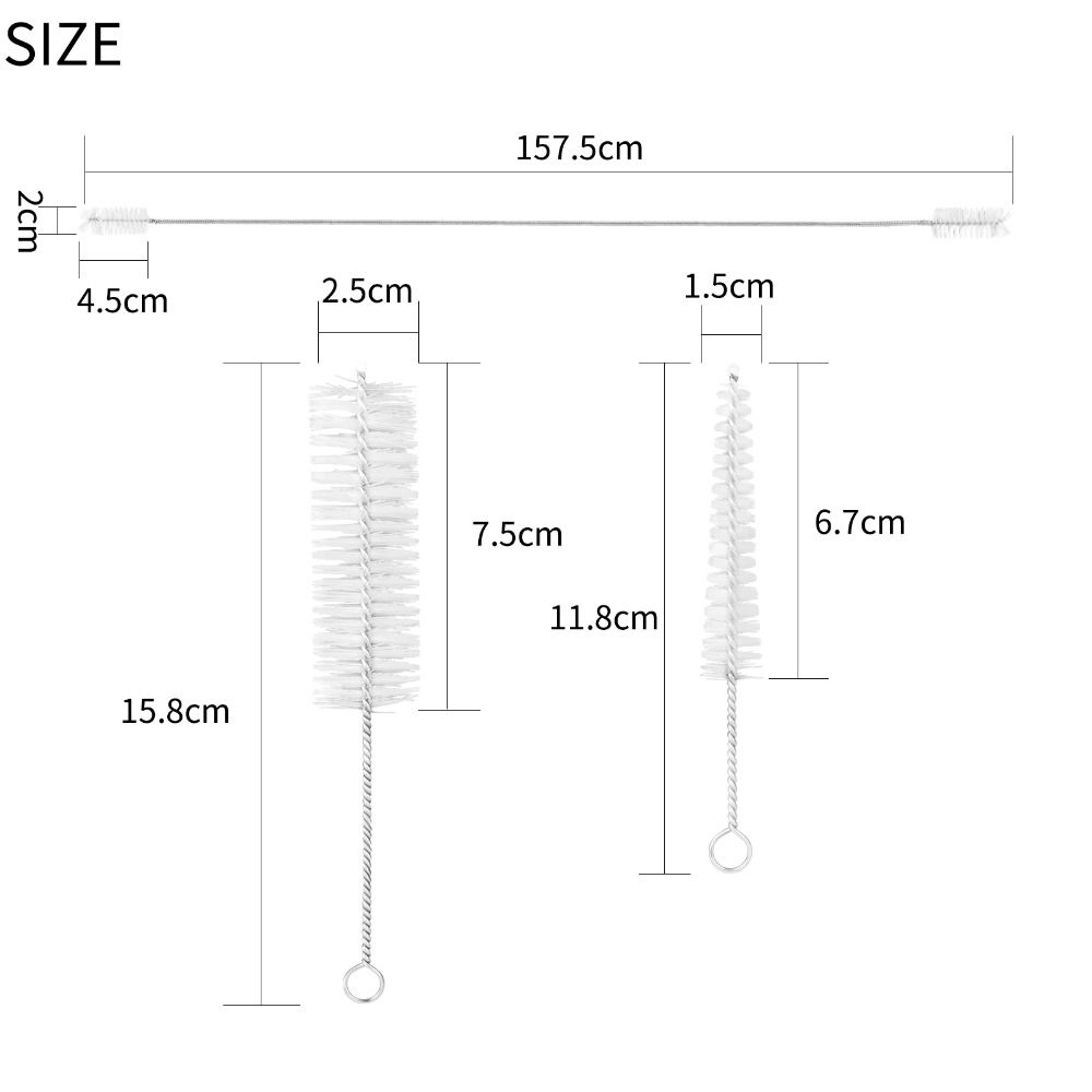 Maintenance Kit Trumpet Cleaning Brush Stainless Steel Trumpet Mouthpiece Cleaner  French Horn
