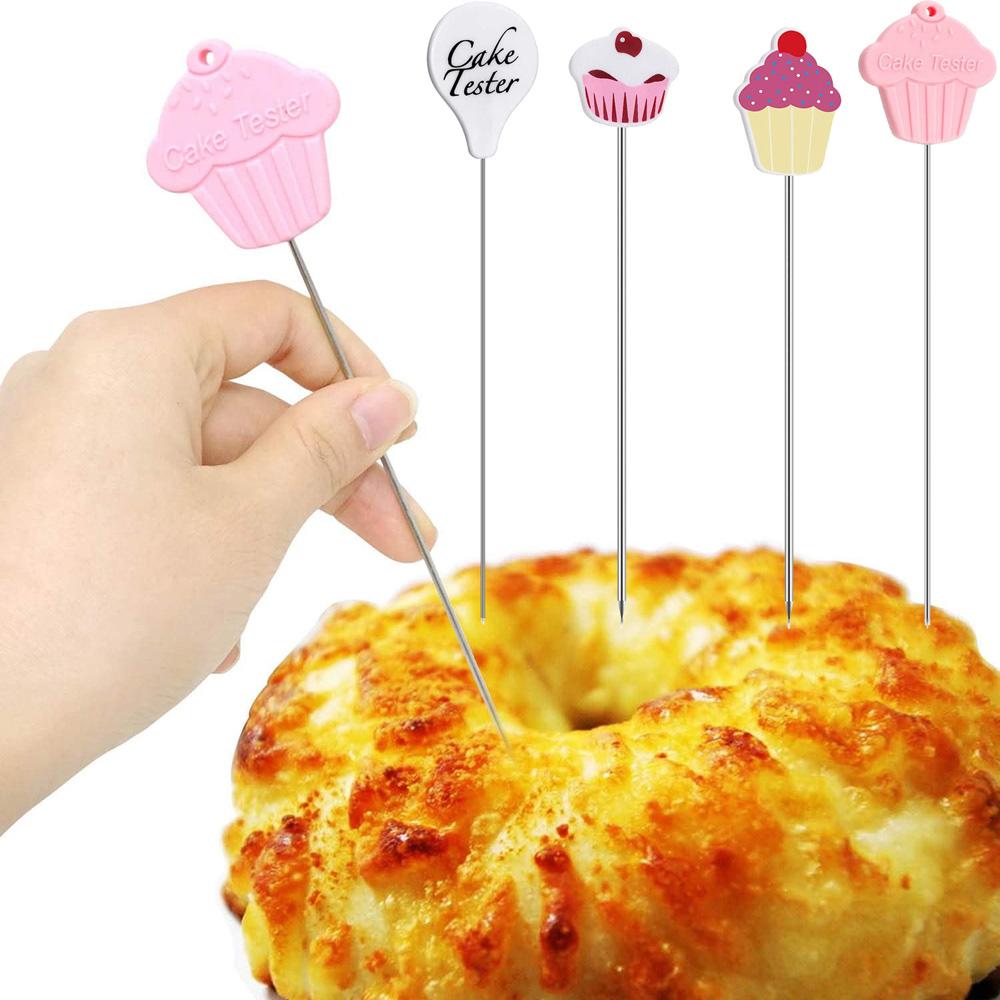 Praktischer Brotspieß Küchenutensil Testen Fondant Cupcake Sonde Backwerkzeug Kuchenprüfer Keksnadel
