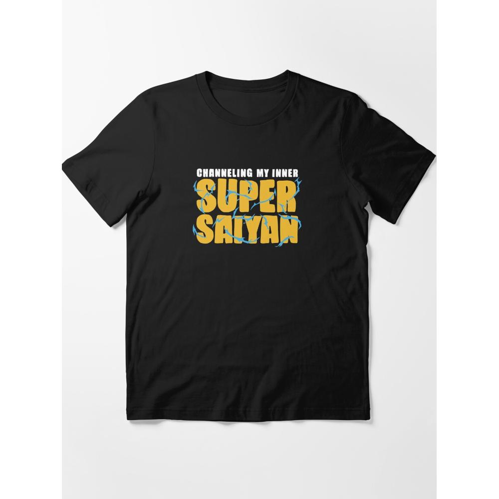 

Inner Super Saiyan T-Shirt,Soft Breathable & Fade-Resistant, Classic Fit for Daily Casual Wear XXL чёрный