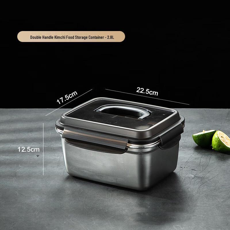 

Fanshi 304 Stainless Steel Food Storage Container