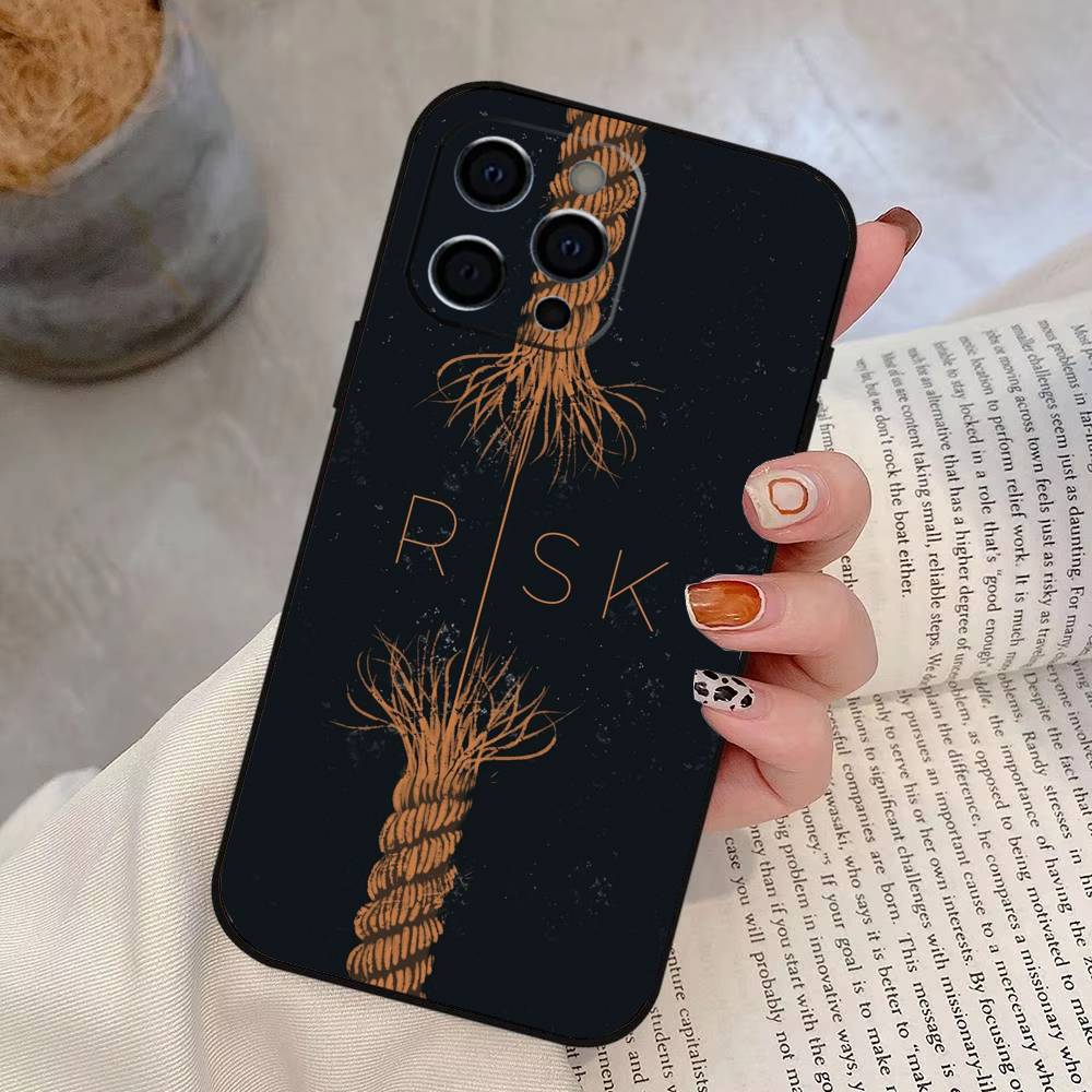 Day Trader Trading RISK RICH Phone Case Silicone Soft For IPhone 17 16 15 14 13 12 11 X XR Plus Pro Max Plus