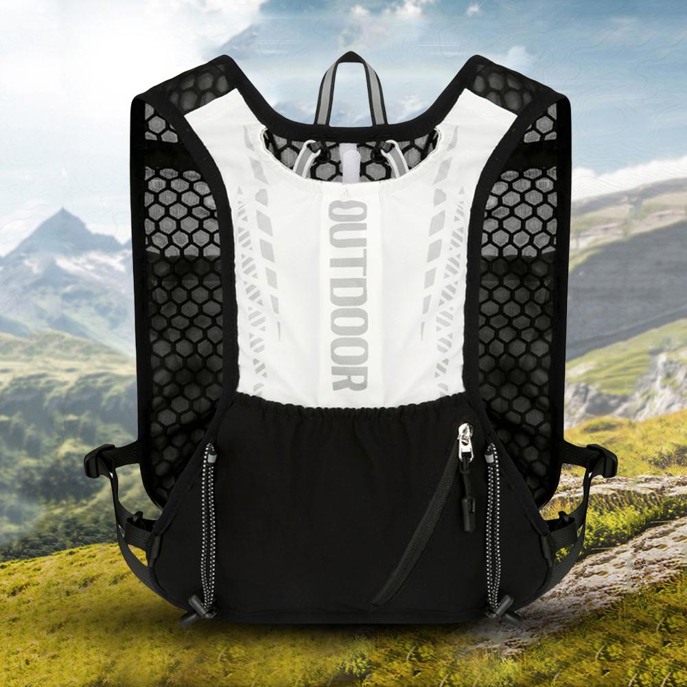 Running Hydrating Vest Backpack Ultralight Hydration Jogging Vest Men Breathable Marathon Bicycle Bag Water Bottle Running Vests