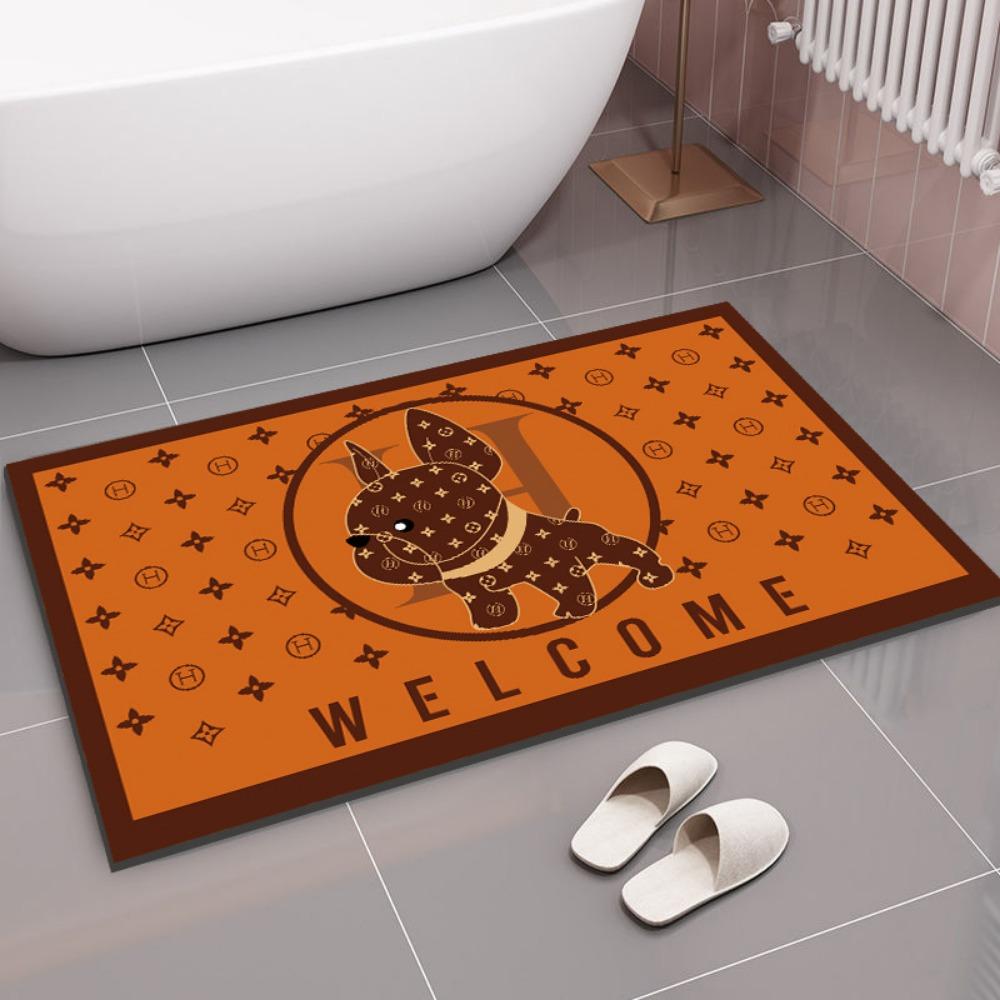 Быстросохнущий впитывающий коврик для ванной комнаты — фото 25